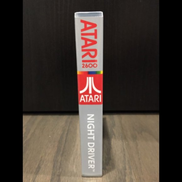 Atari 2600 Night Driver Game with Manual and Case - Picture 8 of 10